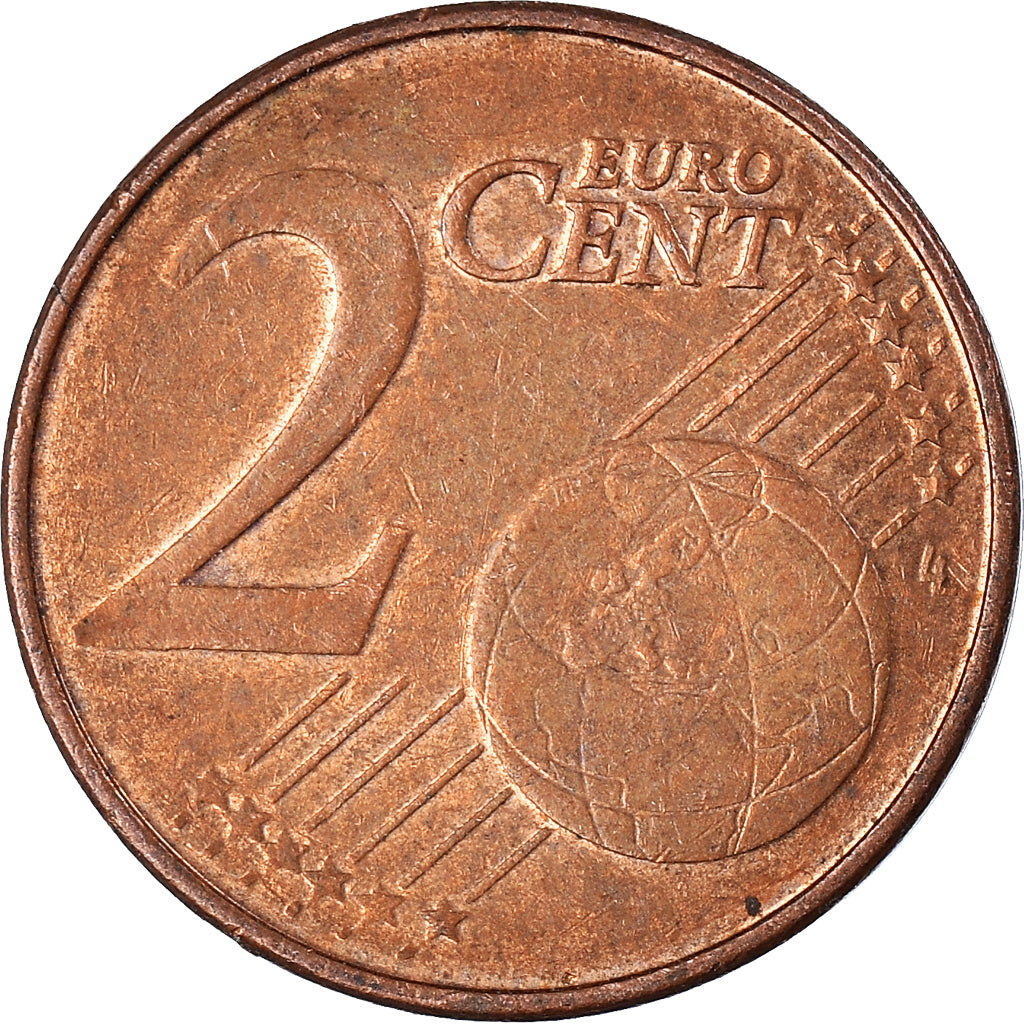 minca, 
  
  Belgicko, 
  
  2 euro centy