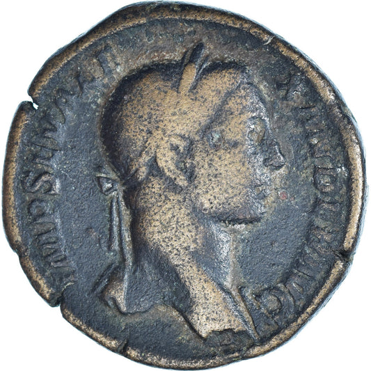 Severus Alexander, 
  
  Sestertius, 
  
  228