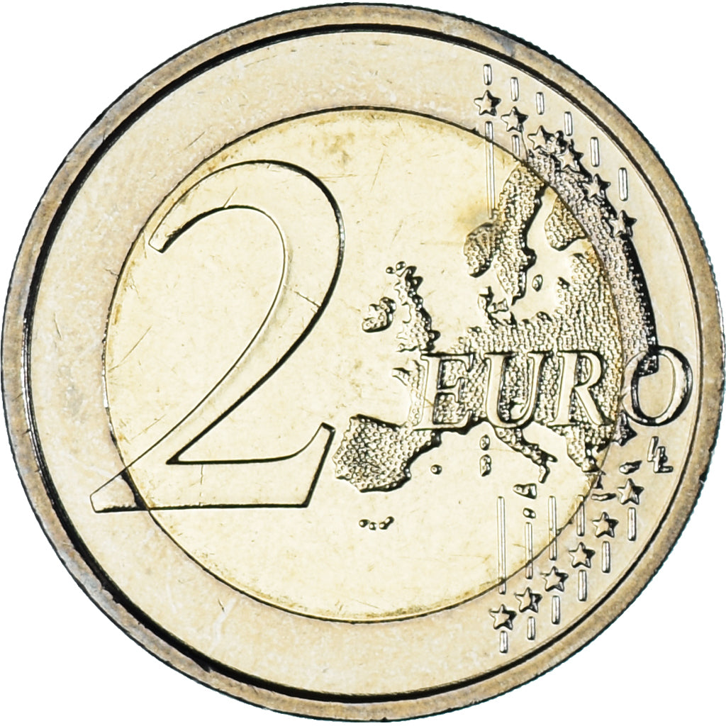 Belgicko, 
  
  2 eurá, 
  
  2009