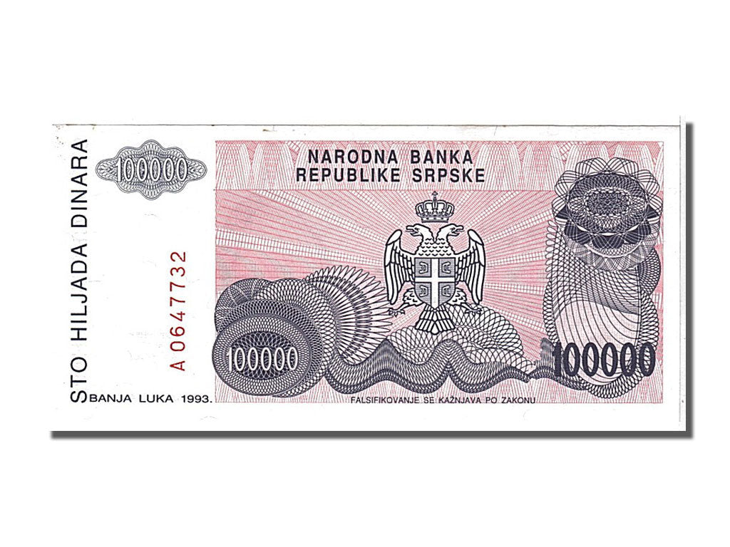 bankovka, 
  
  Bosna a Hercegovina, 
  
  100