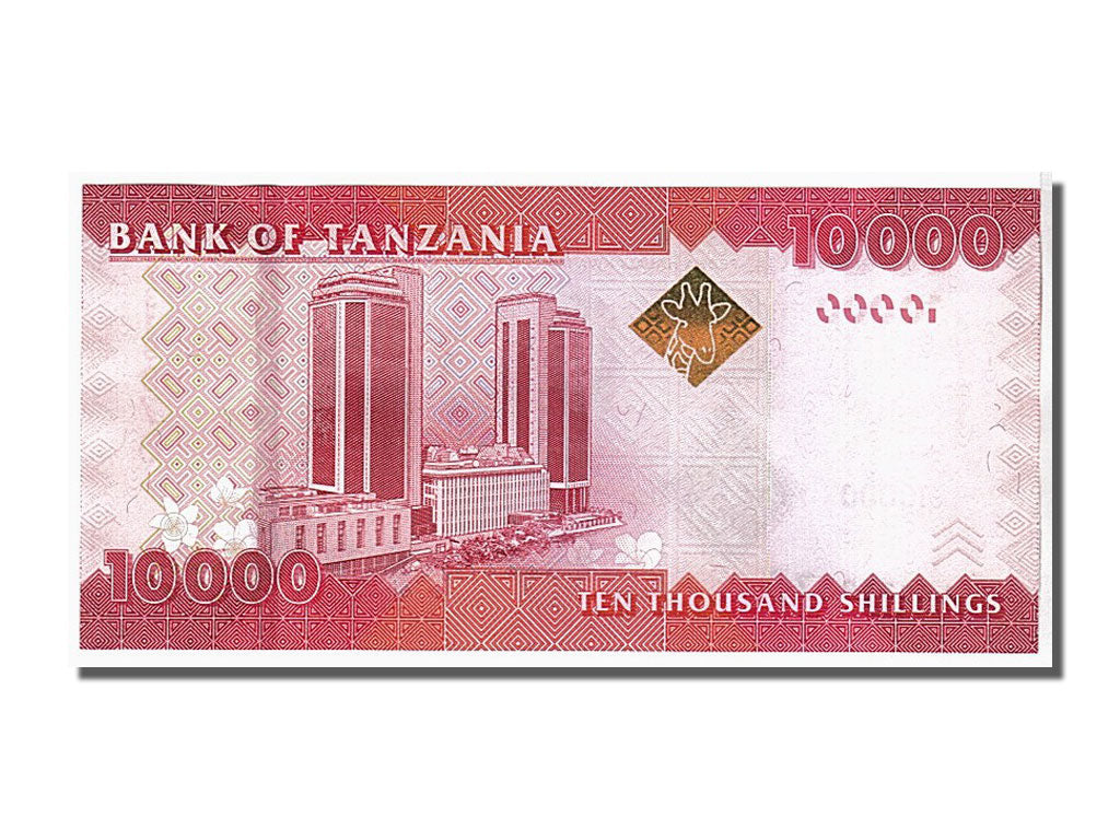 bankovka, 
  
  Tanzánia, 
  
  10