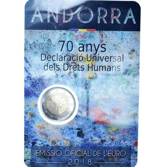 Andorra, 
  
  2 eurá, 
  
  droits de l'homme