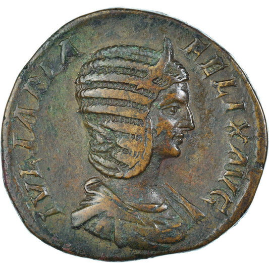 Julia Domna, 
  
  Sestertius, 
  
  211-217