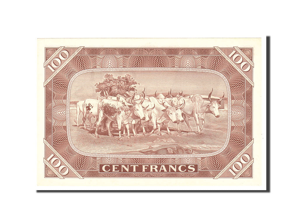 bankovka, 
  
  Mali, 
  
  100 frankov