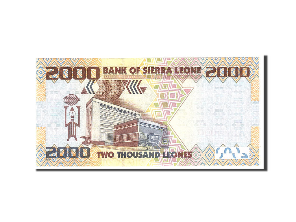 bankovka, 
  
  Sierra Leone, 
  
  2000 Leonov