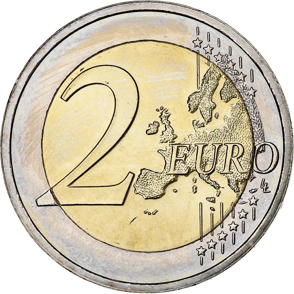 malta, 
  
  2 eurá, 
  
  10 ans de l'Euro