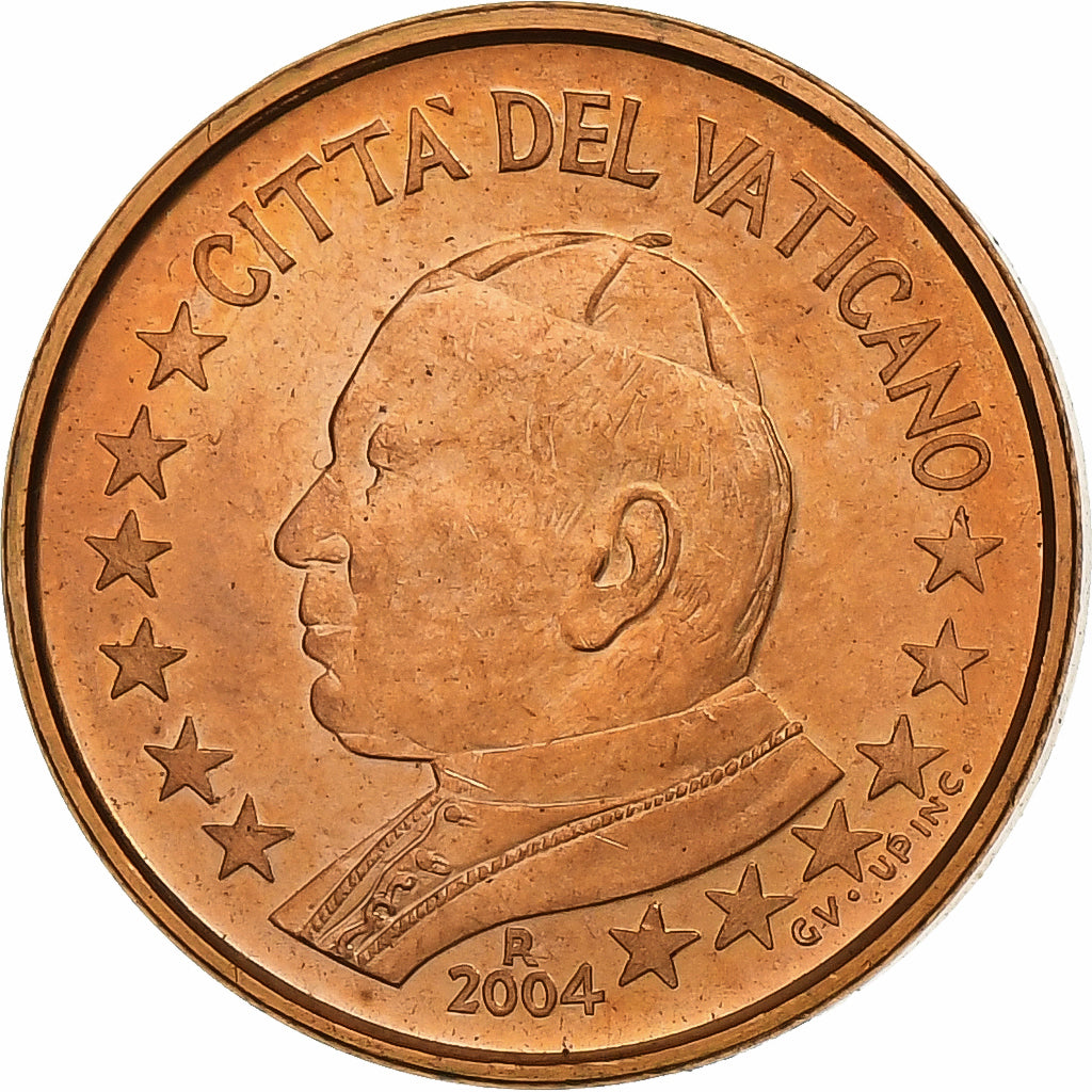 VATIKÁN, 
  
  Jána Pavla II., 
  
  Euro cent