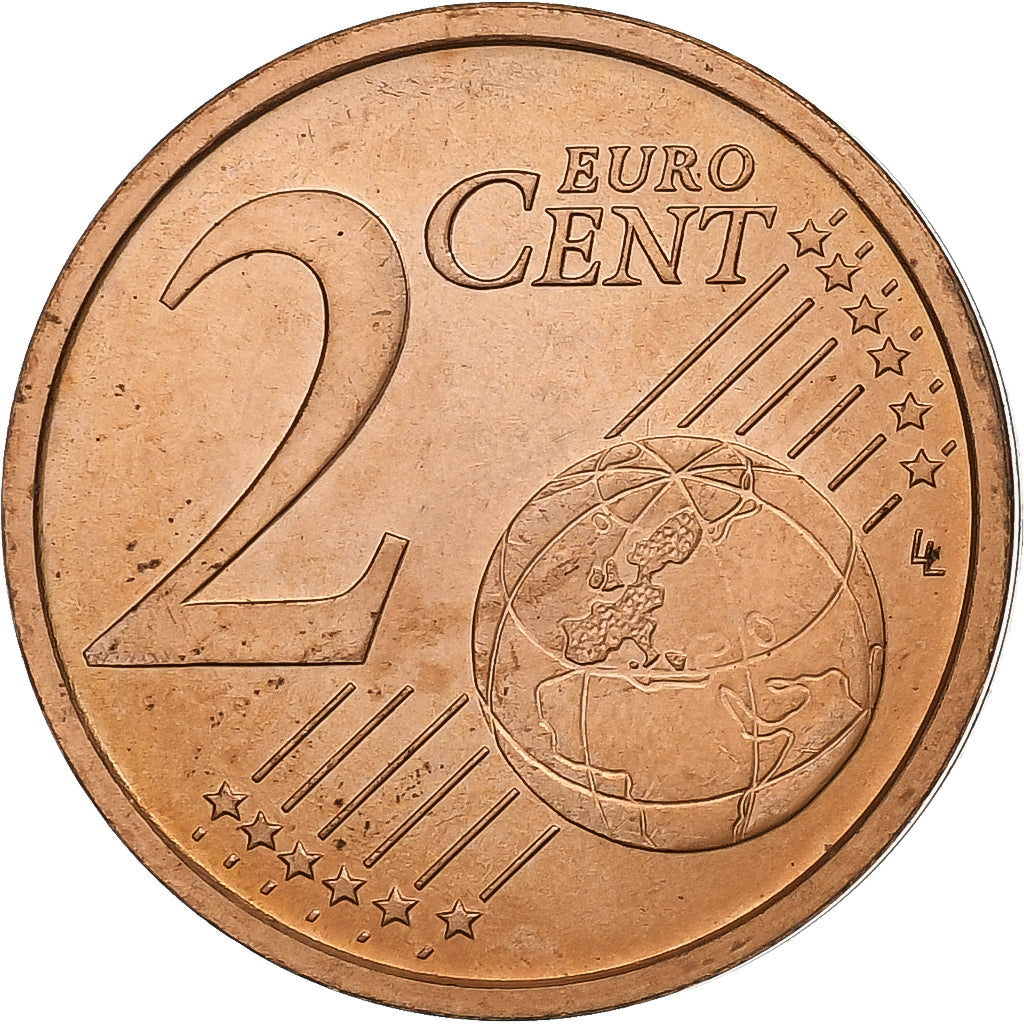 Vatikán, 
  
  2 euro centy, 
  
  Jean-Paul II