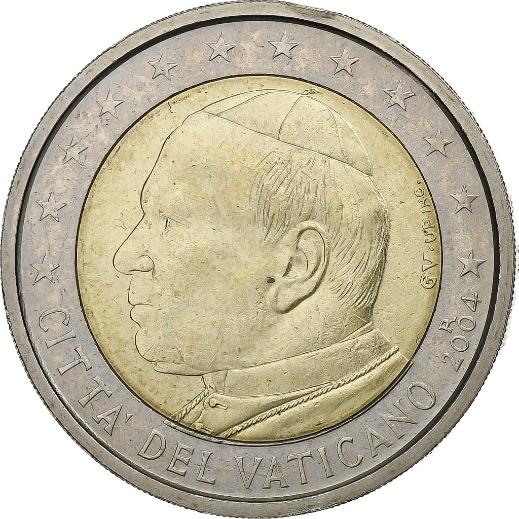 VATIKÁN, 
  
  Jána Pavla II., 
  
  2 eurá