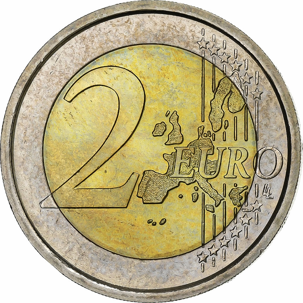 Taliansko, 
  
  2 eurá, 
  
  2004