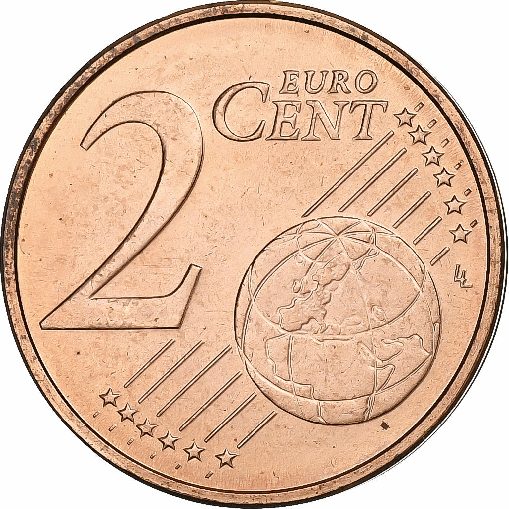 Estónsko, 
  
  2 euro centy, 
  
  2012