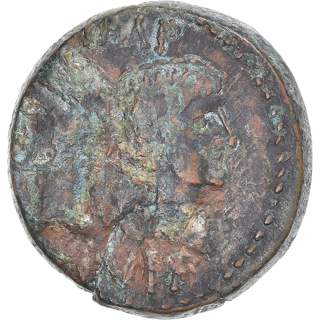 minca, 
  
  Augustus a Agrippa, 
  
  Dupondius