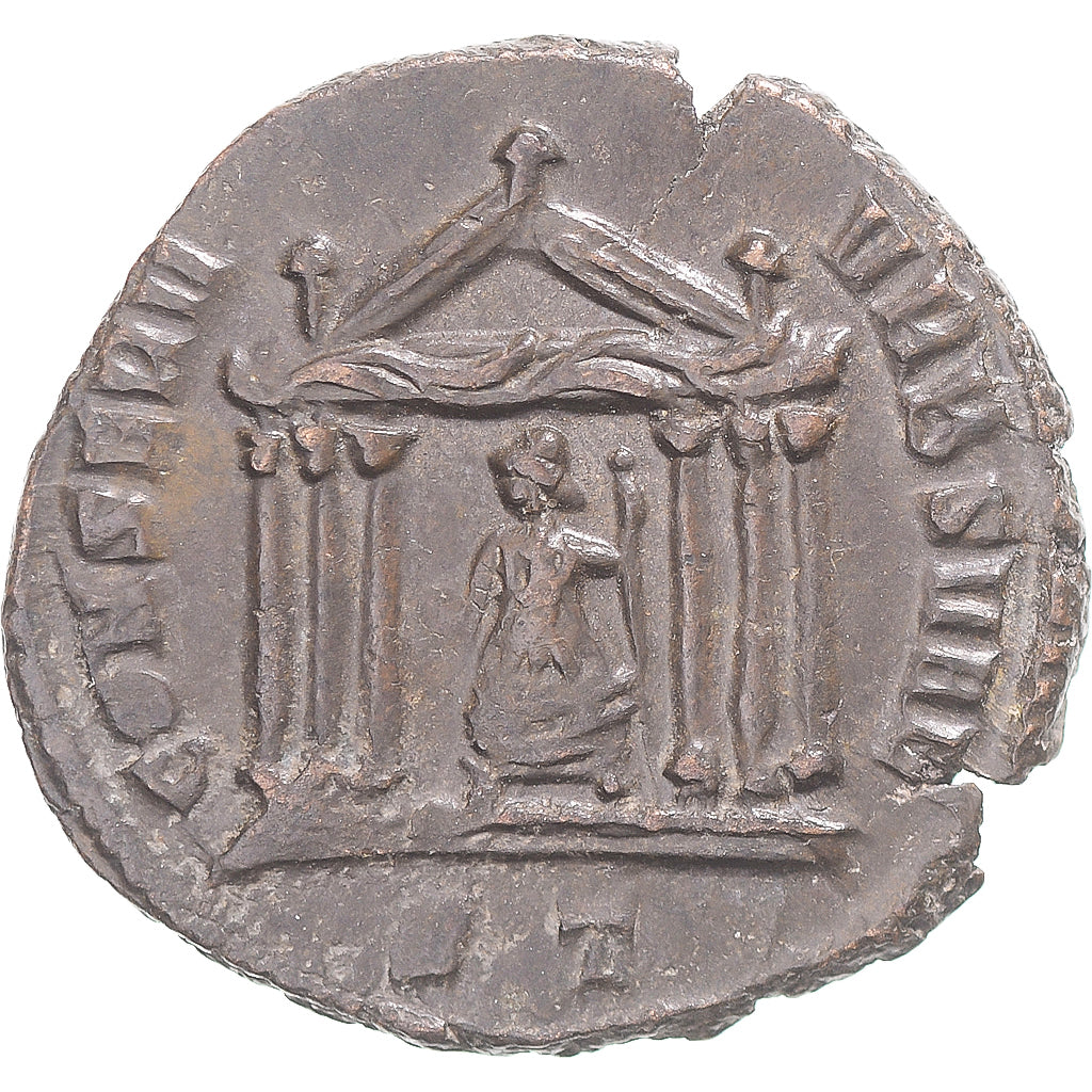 minca, 
  
  Maxentius, 
  
  Bronz Æ