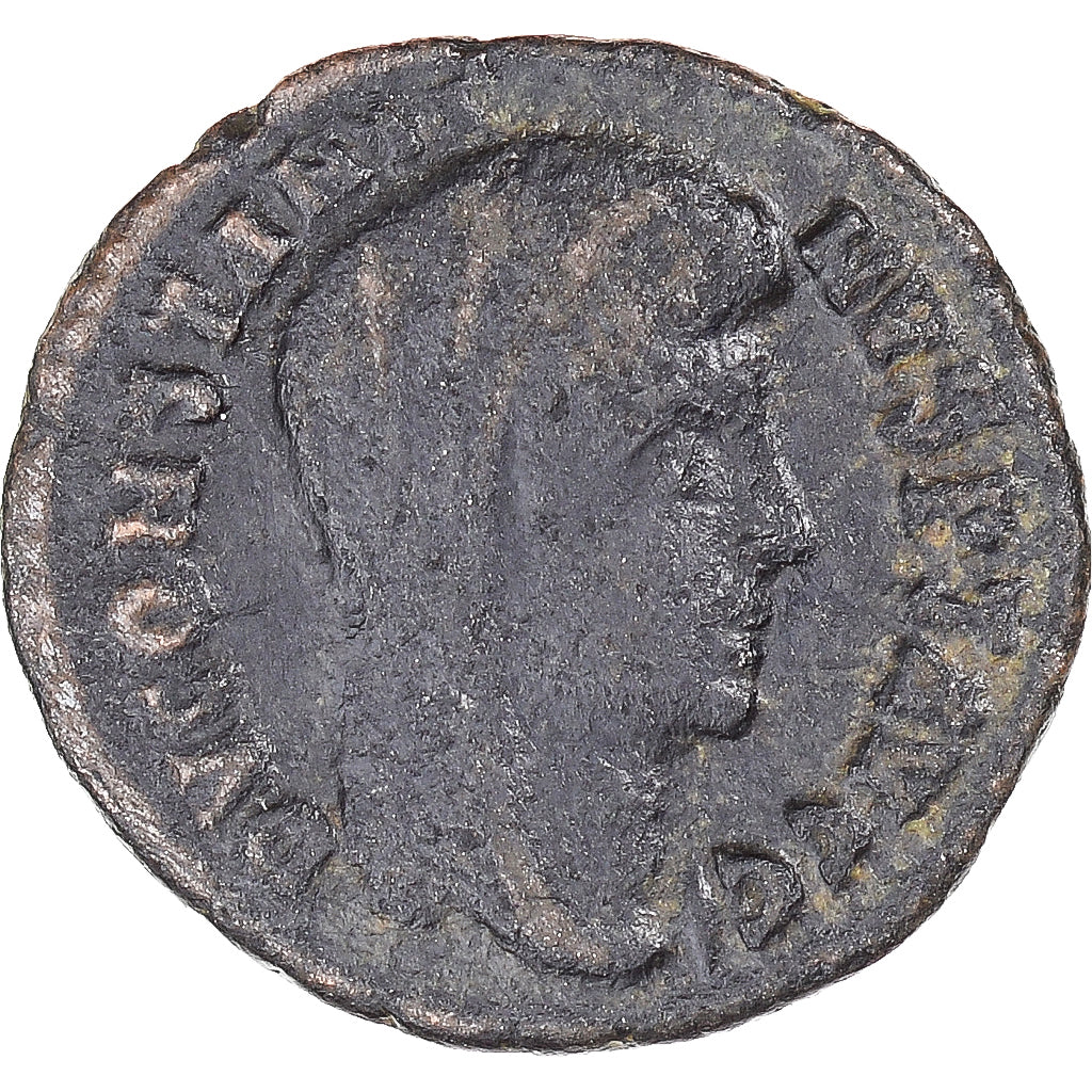 minca, 
  
  Divus Constantius I. 
  
  Follis