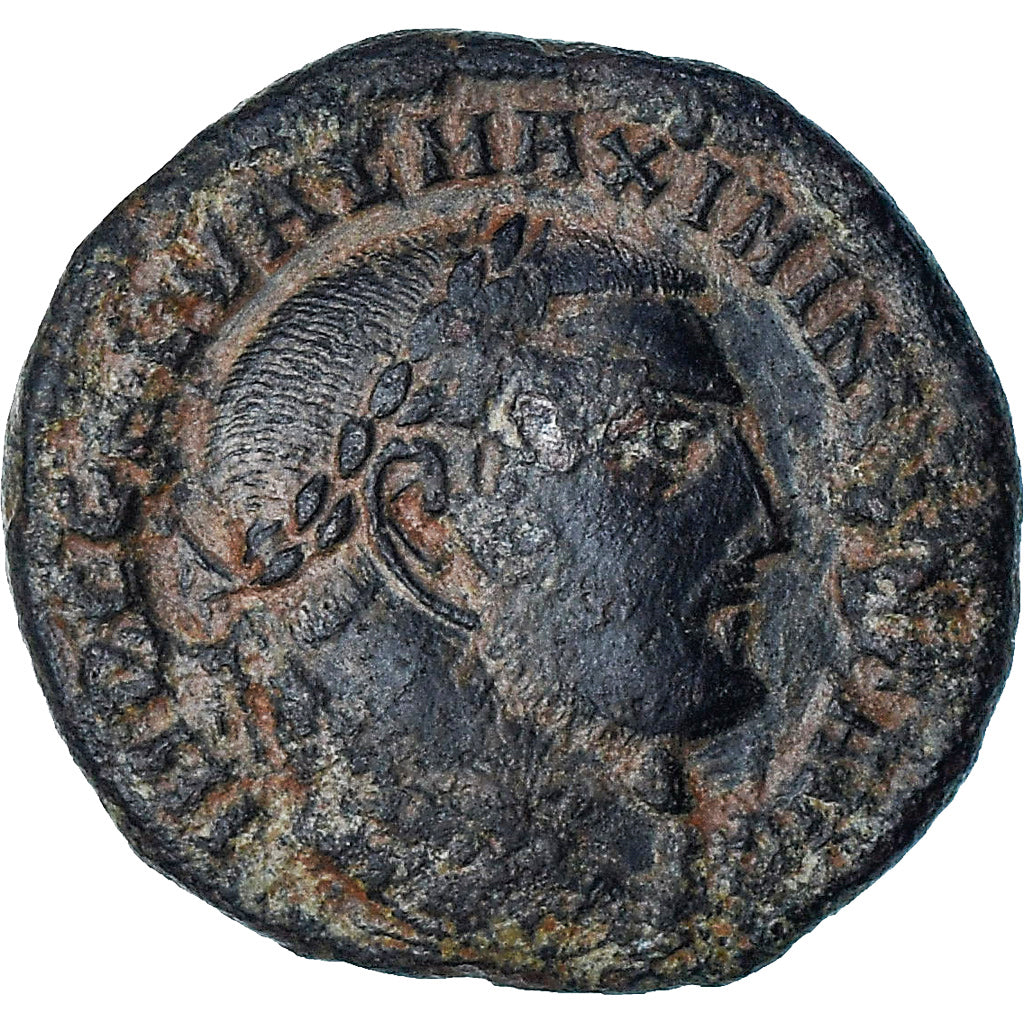 Maximinus II, 
  
  Follis, 
  
  310-311