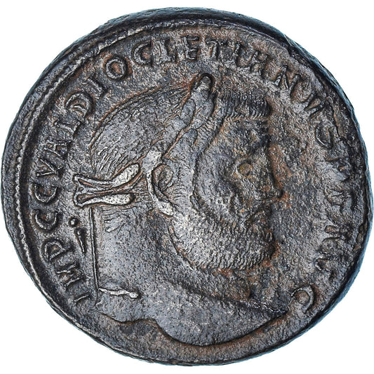 Dioklecián, 
  
  Follis, 
  
  298-299