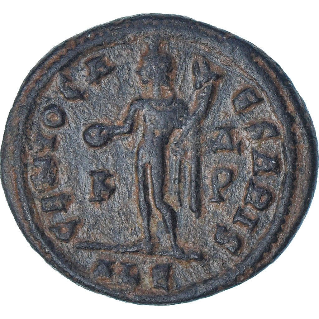 Maximinus II, 
  
  Follis, 
  
  302-303