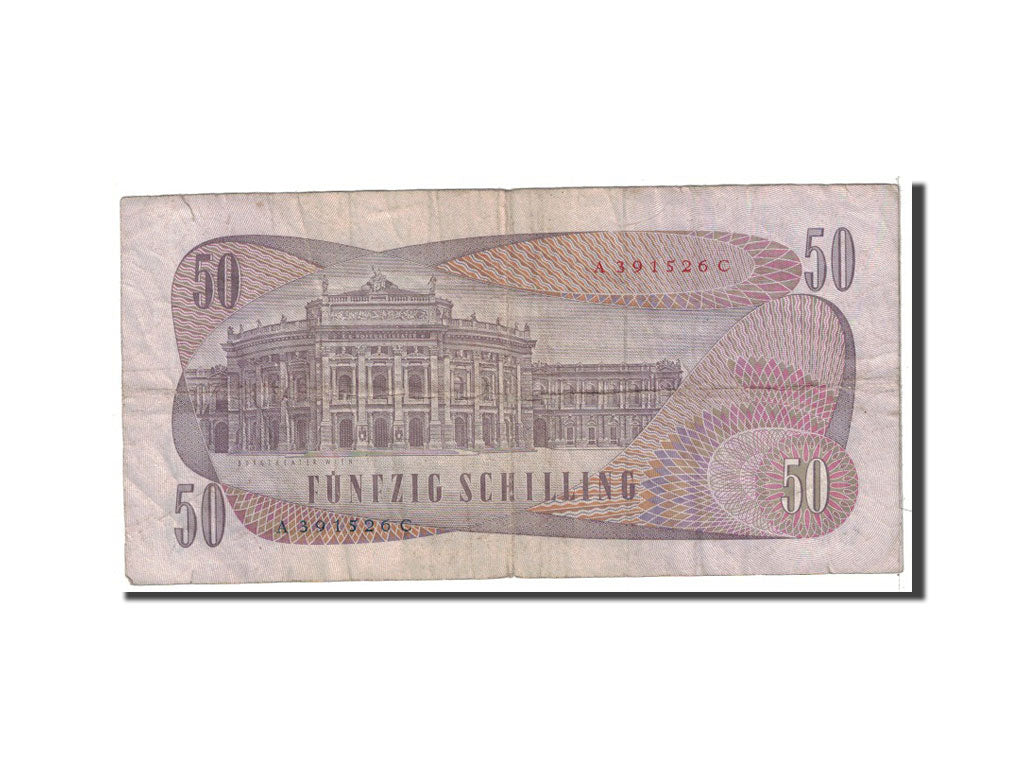 bankovka, 
  
  Rakúsko, 
  
  50 Schilling