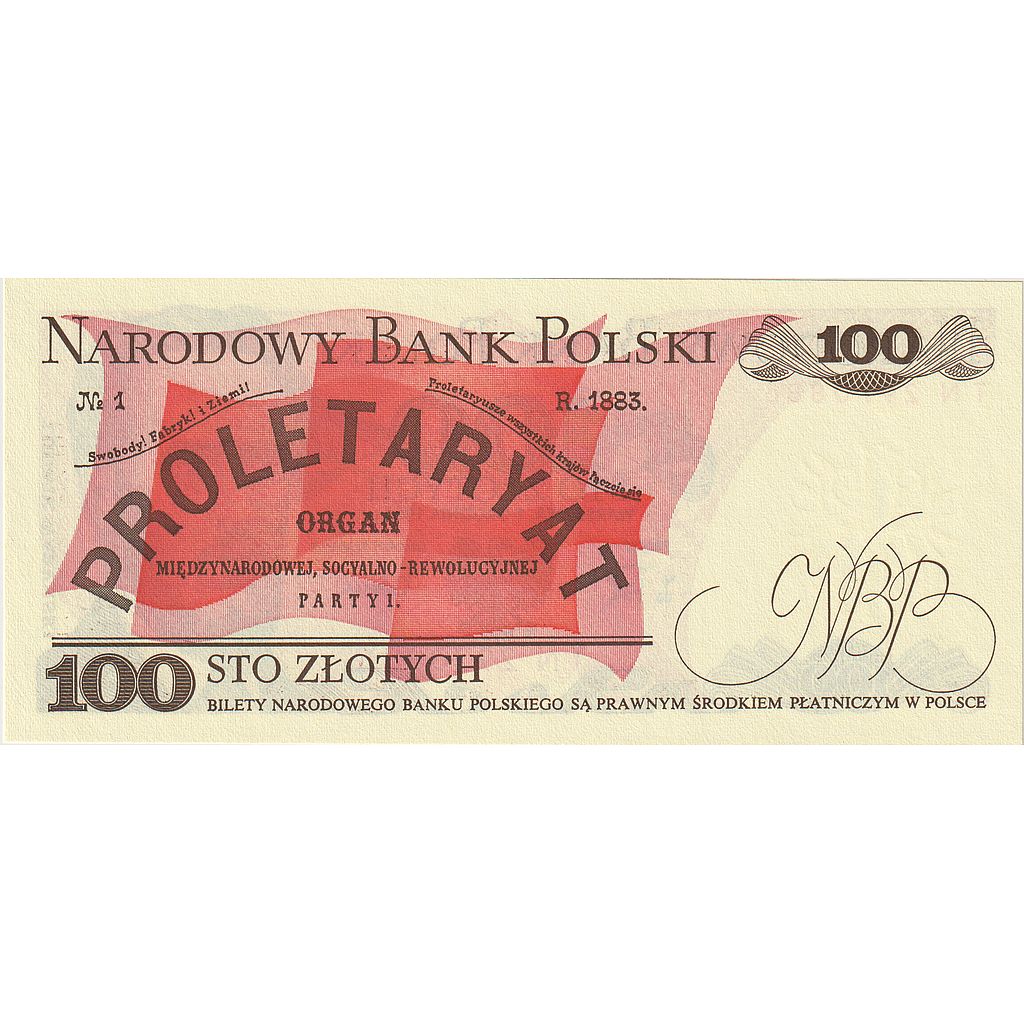 bankovka, 
  
  Poľsko, 
  
  100 zlotých