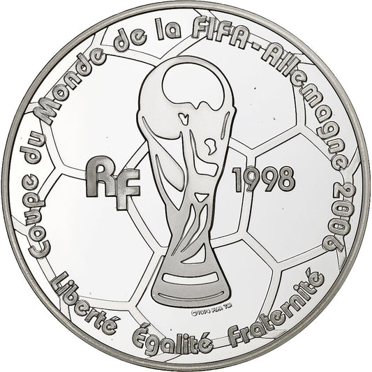 Francúzsko, 
  
  1 1/2 eura, 
  
  La France - Championne du monde 98