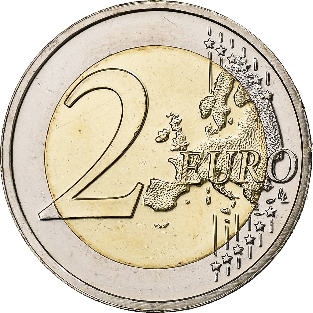 malta, 
  
  2 eurá, 
  
  Maltská republika 1974