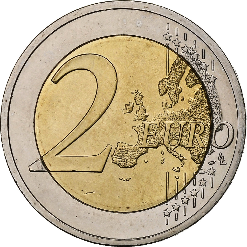 Cyprus, 
  
  2 eurá, 
  
  30 rokov vlajky Európskej únie