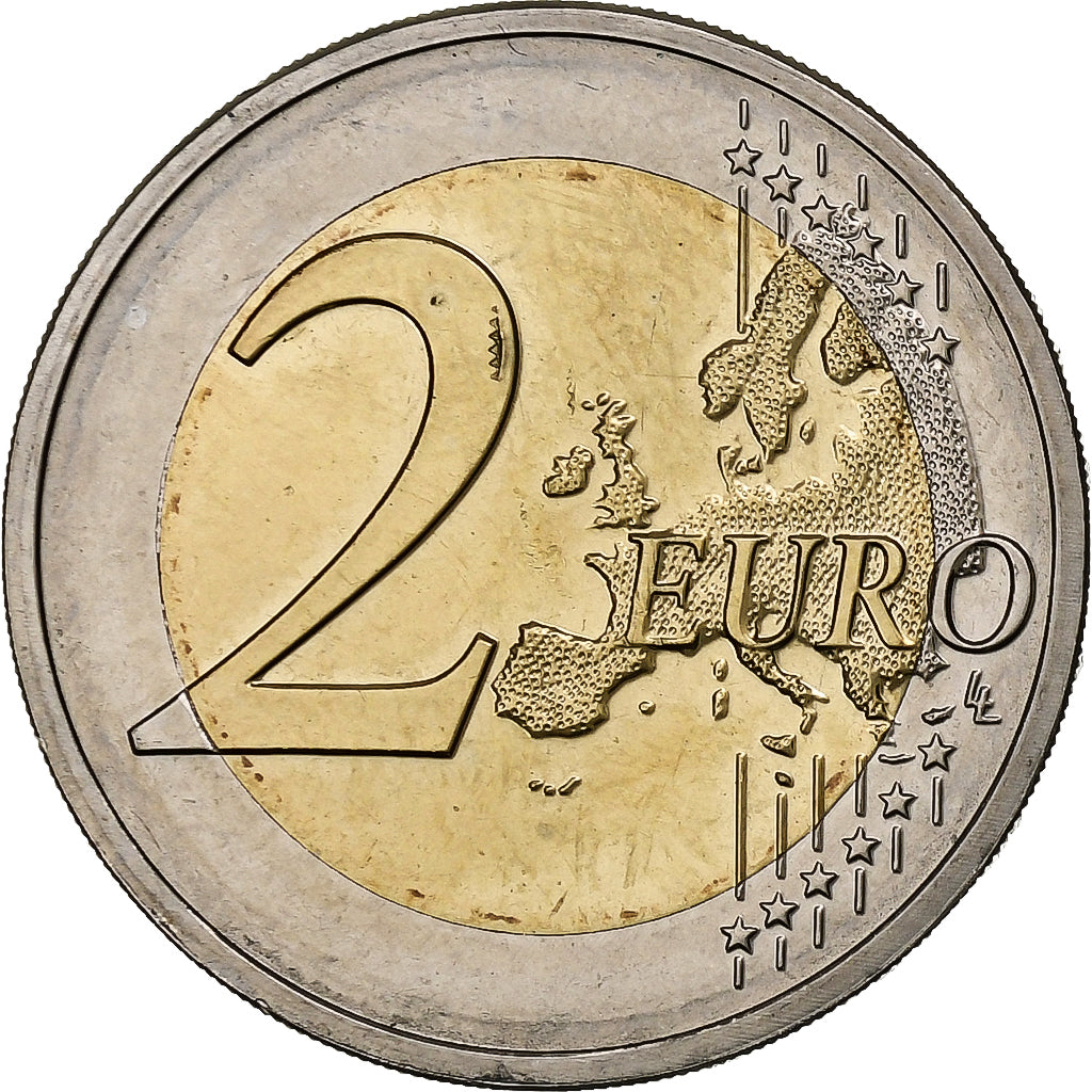 malta, 
  
  2 eurá, 
  
  30 rokov vlajky Európskej únie