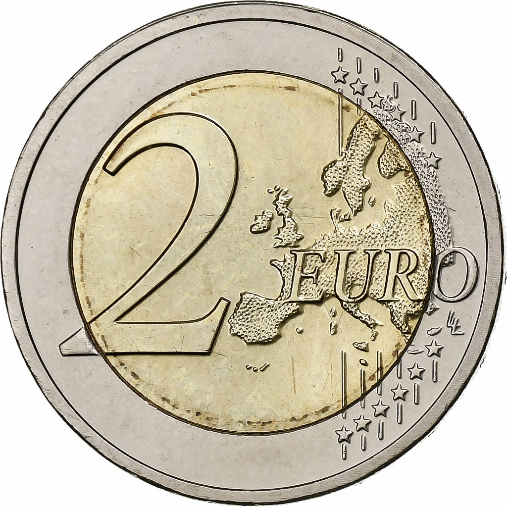 Luxembursko, 
  
  2 eurá, 
  
  Zlaté jubileum Henricha I