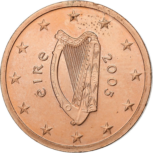 Írsko – Írsko, 
  
  2 euro centy, 
  
  2005