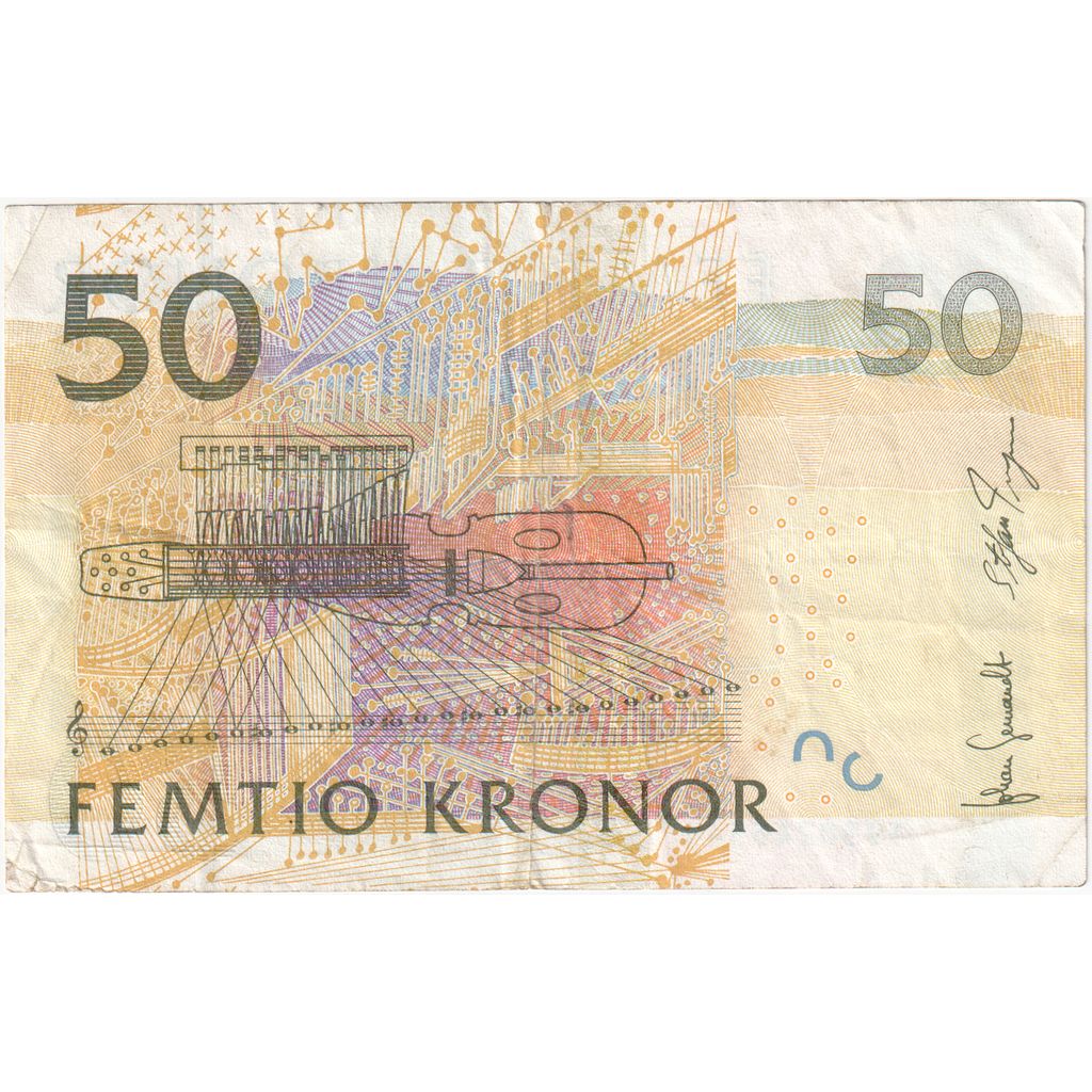 Švédsko, 
  
  50 korún, 
  
  EF(40-45)