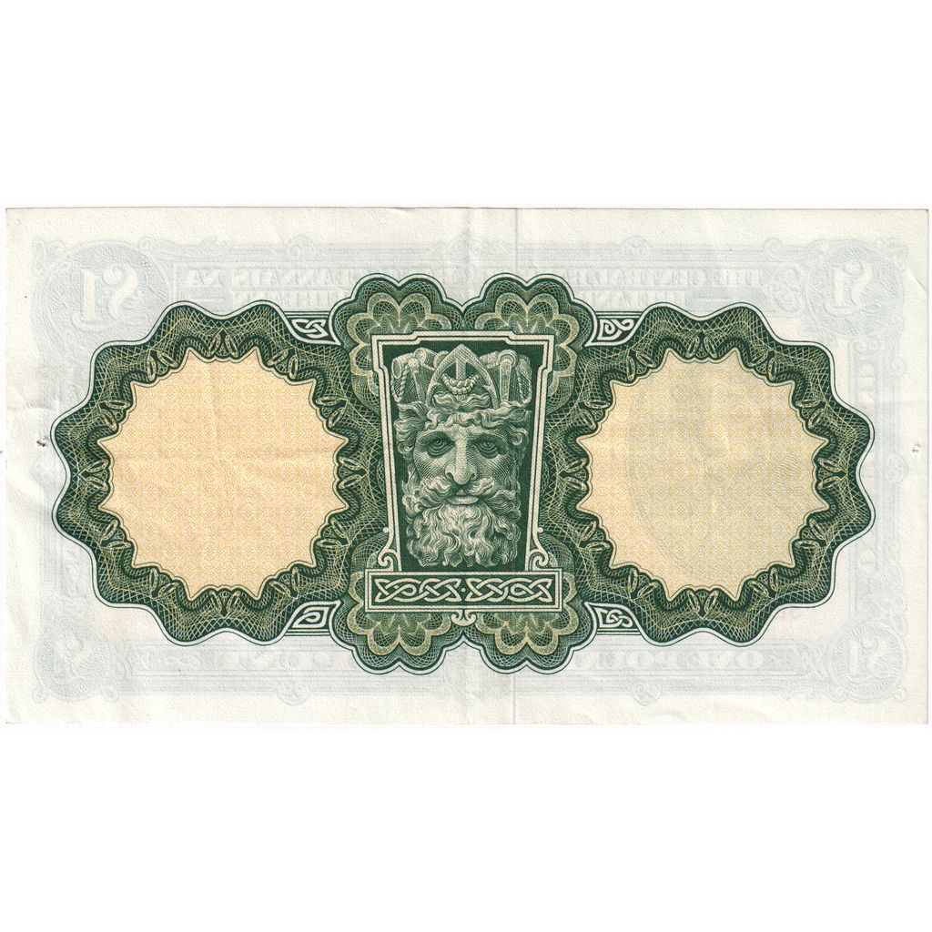 Írsko – republika, 
  
  1 libra, 
  
  EF(40-45)