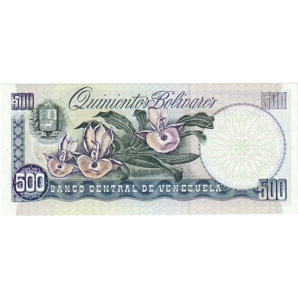 Venezuela, 
  
  500 Bolivarov, 
  
  1995-06-05