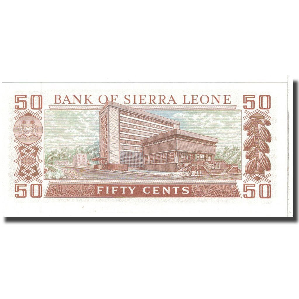 bankovka, 
  
  Sierra Leone, 
  
  50 Leonov