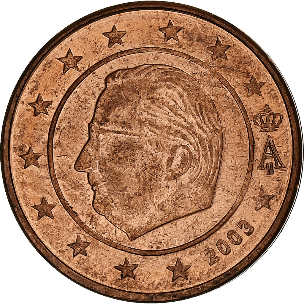 Belgicko, 
  
  Albert II., 
  
  2 euro centy