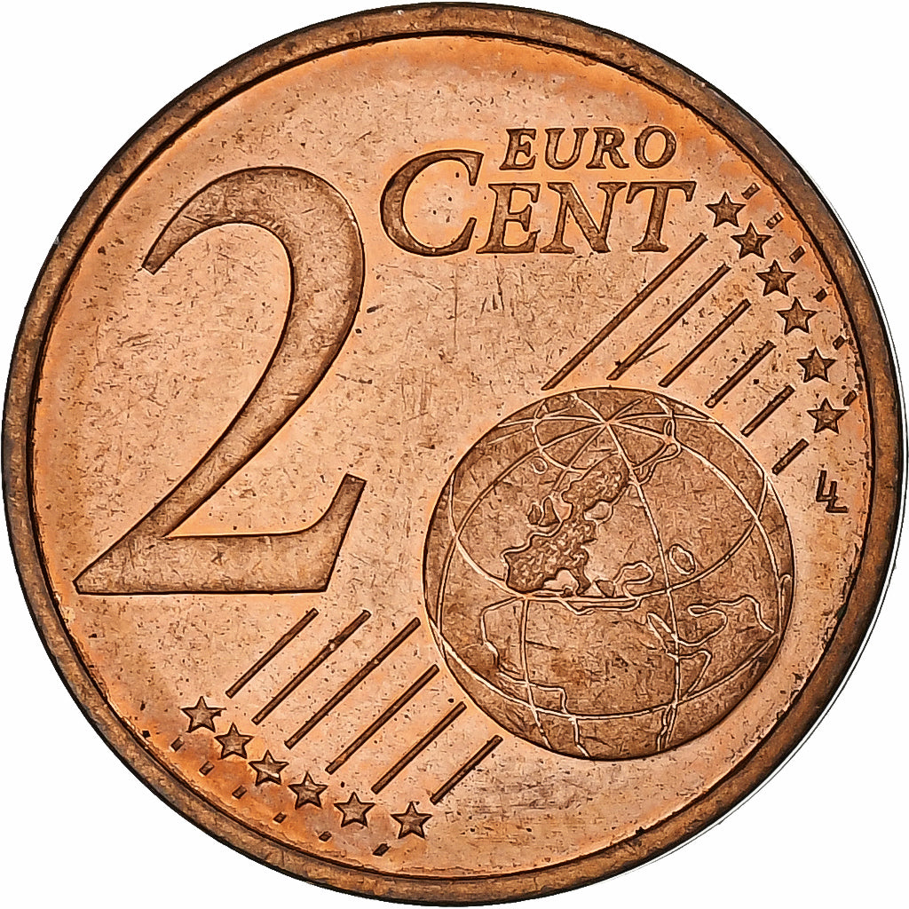 Francúzsko, 
  
  2 euro centy, 
  
  2020