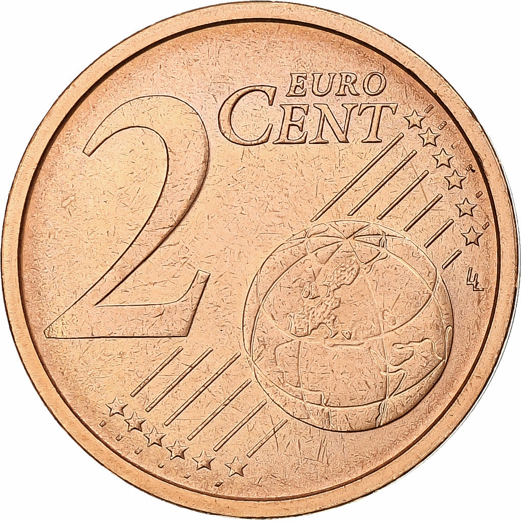 Vatikán, 
  
  Jána Pavla II., 
  
  2 euro centy