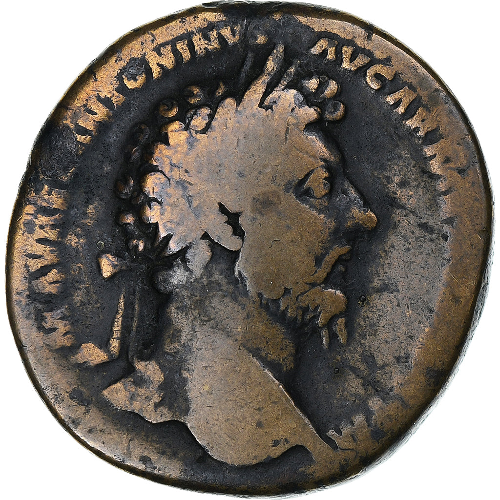 Marcus Aurelius, 
  
  Sestertius, 
  
  163-164