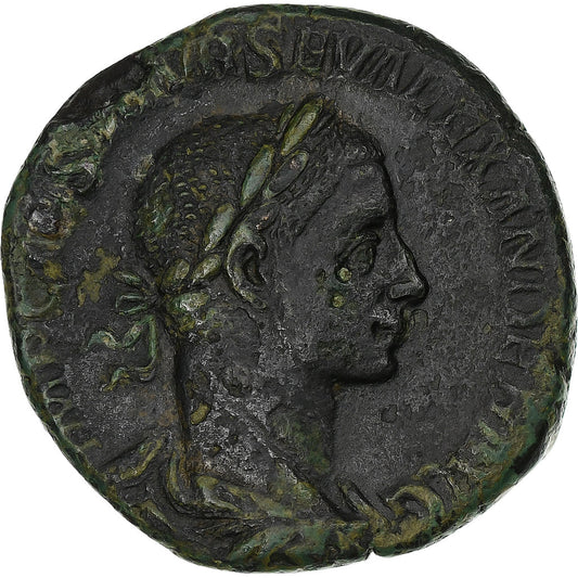 Severus Alexander, 
  
  Sestertius, 
  
  225