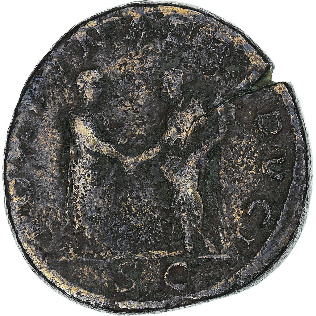 Hadrian, 
  
  Sestertius, 
  
  133-135