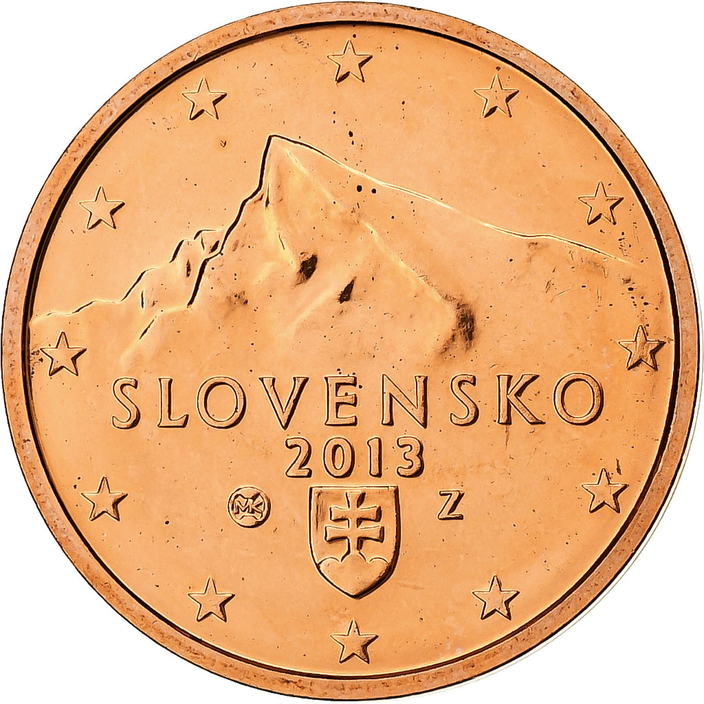 Slovensko, 
  
  2 euro centy, 
  
  2013