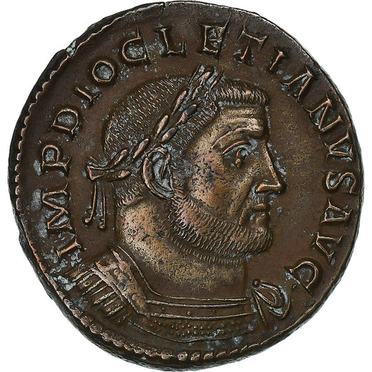 Dioklecián, 
  
  Follis, 
  
  302-303