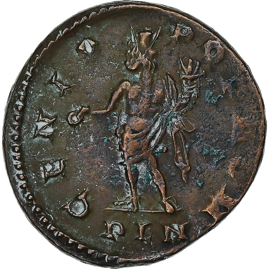 Konštantín I. 
  
  Follis, 
  
  307-310