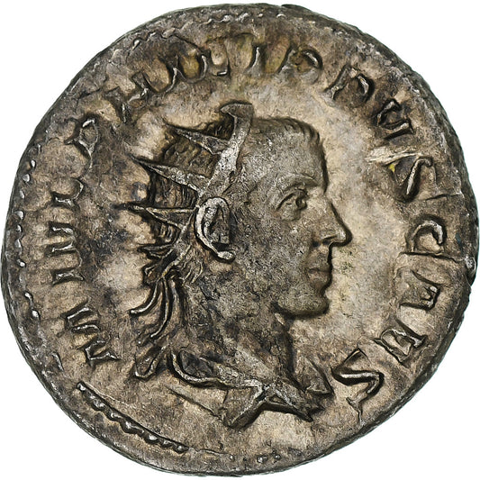 Filip II., 
  
  Antoninianus, 
  
  244-246