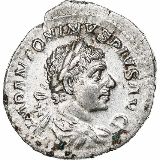 Elagabalus, 
  
  denár, 
  
  218-222