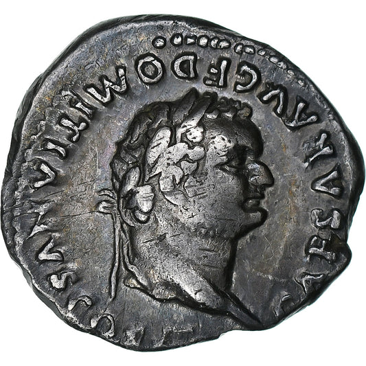 Domitian, 
  
  denár, 
  
  80