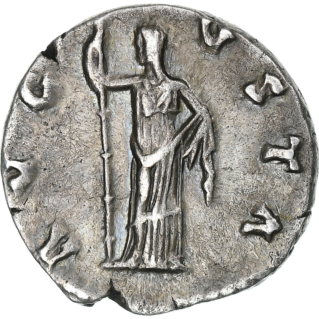 Diva Faustína I. 
  
  denár, 
  
  141