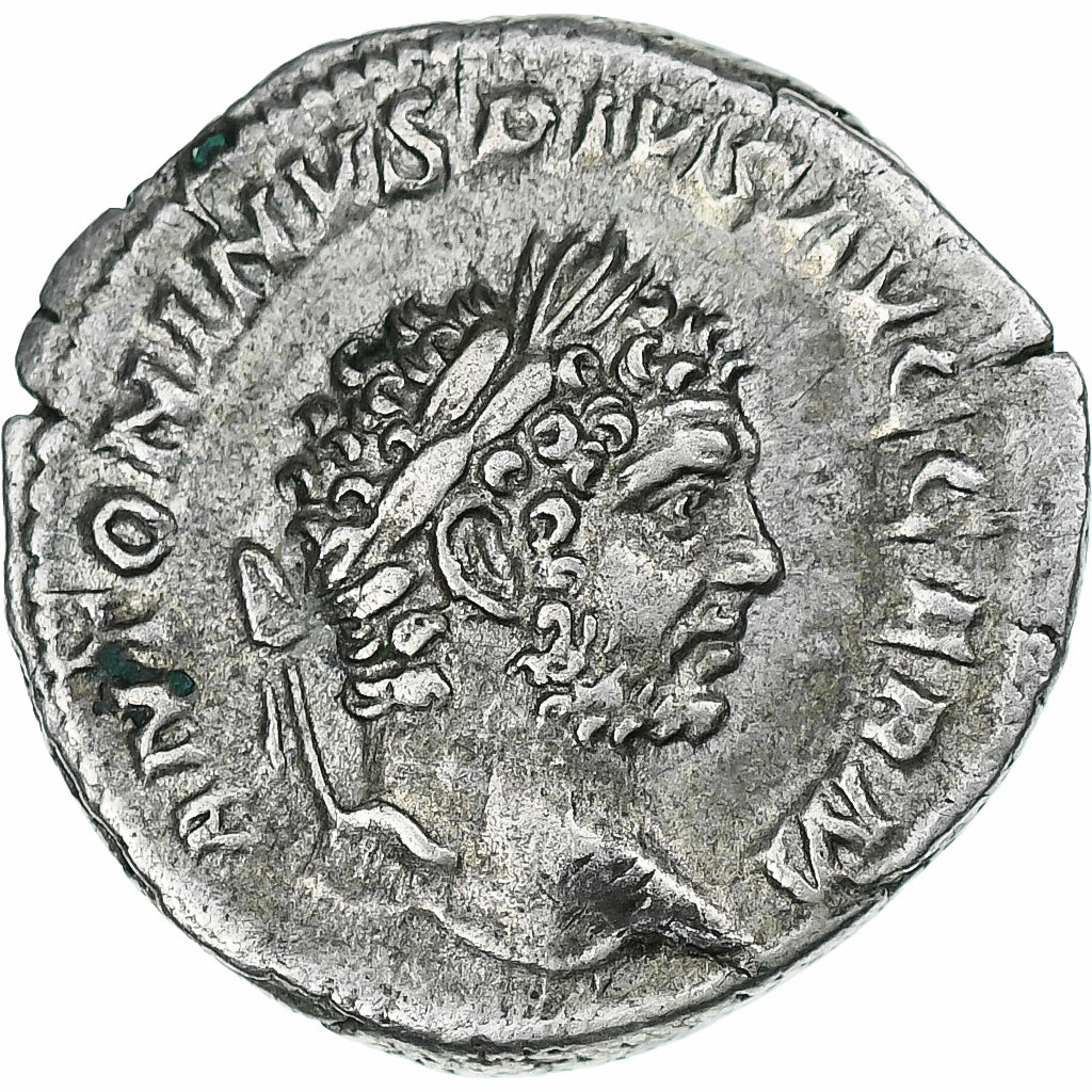 Caracalla, 
  
  denár, 
  
  215