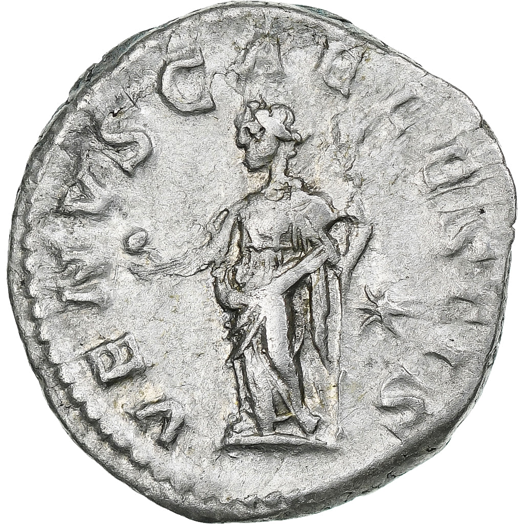 Julia Soaemias, 
  
  denár, 
  
  218-222