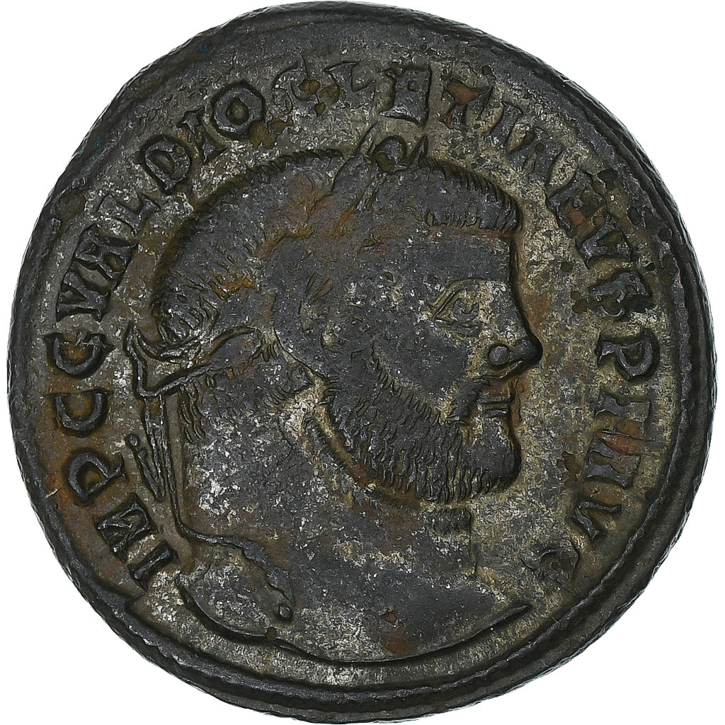 Dioklecián, 
  
  Follis, 
  
  300-301