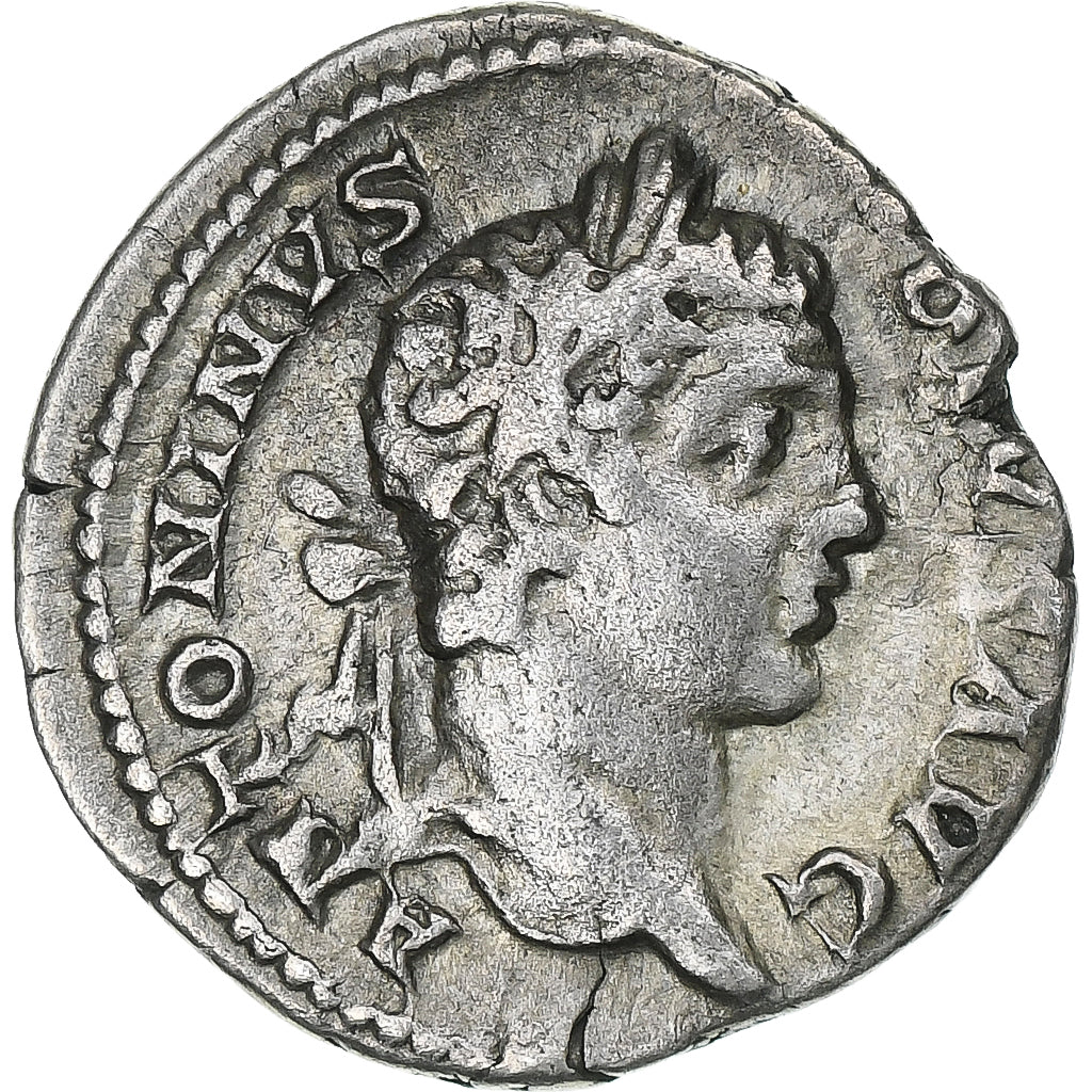 Caracalla, 
  
  denár, 
  
  206-210